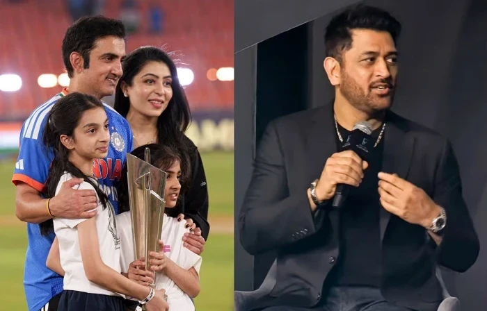 Dhoni Post For Gambhir - Team India