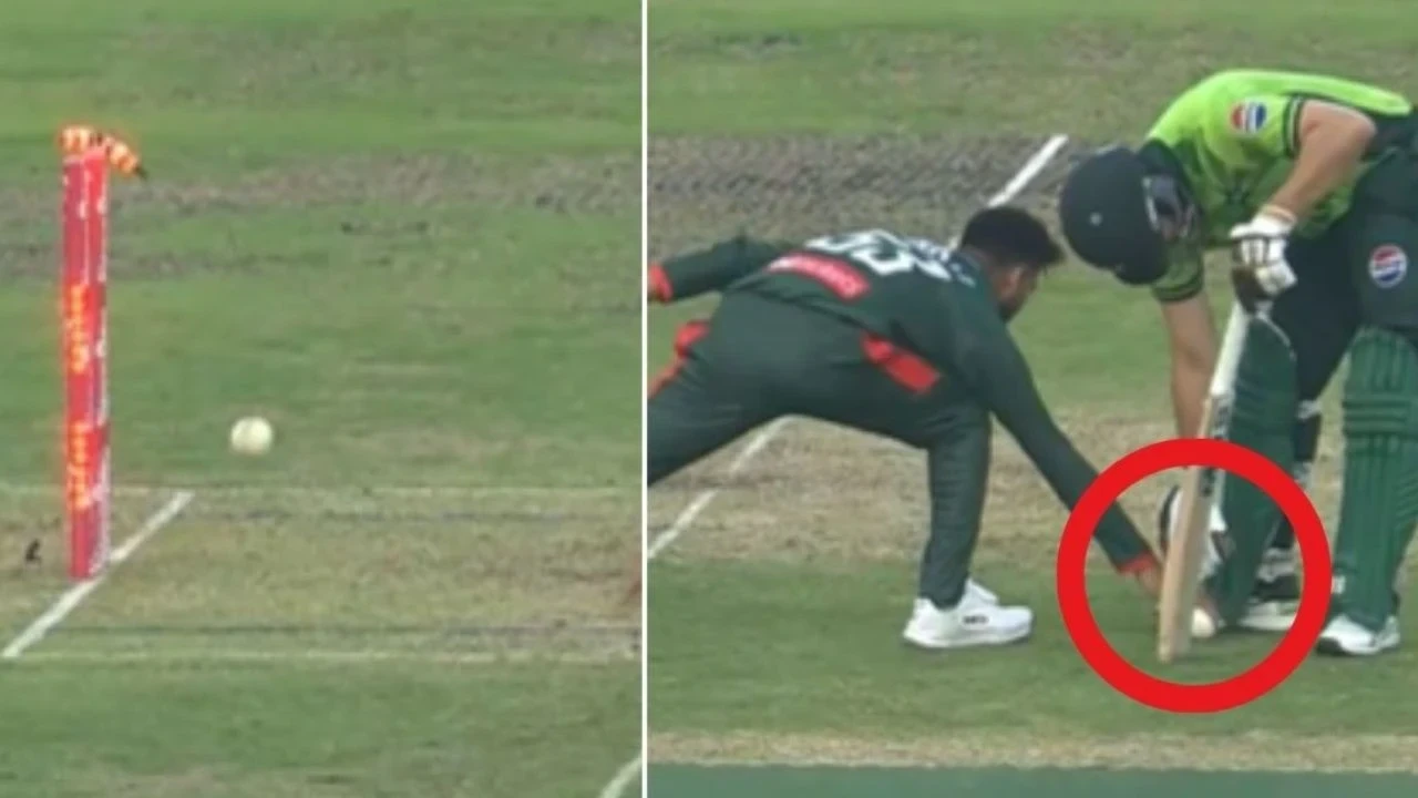 Salman Agha Run Out Controversy