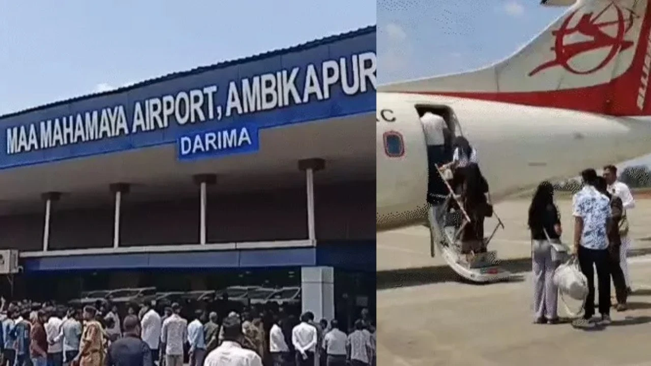 Alliance Air Ambikapur-Delhi Flight