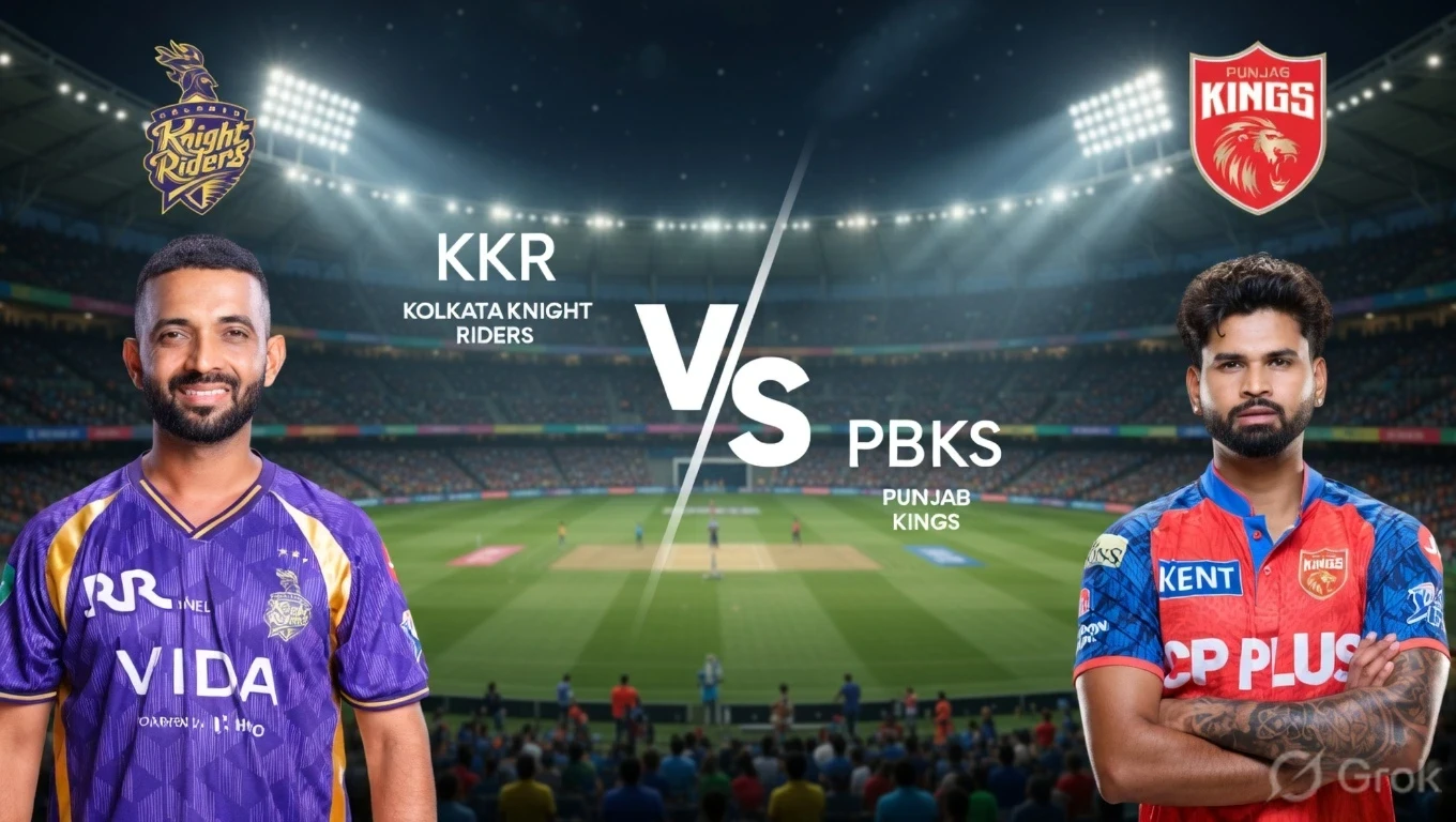 KKR vs PBKS IPL 2026