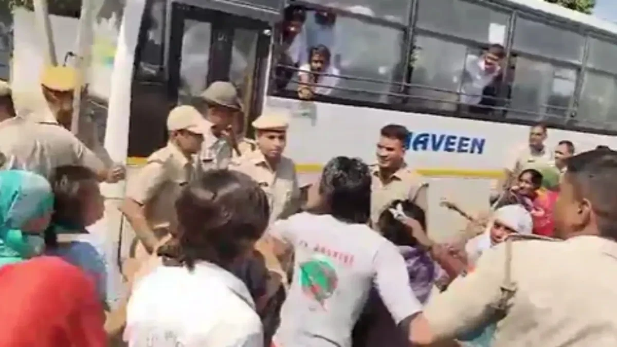 Bhiwadi Workers Protest