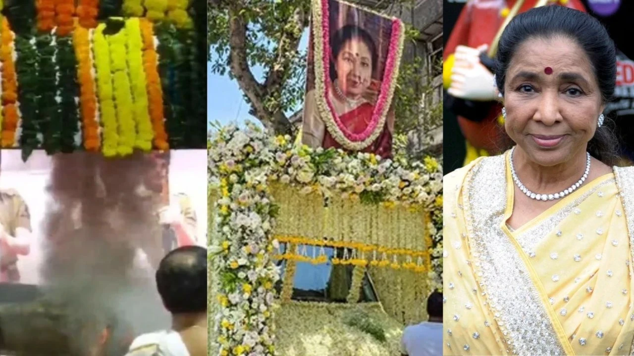 Asha Bhosle Last Rites