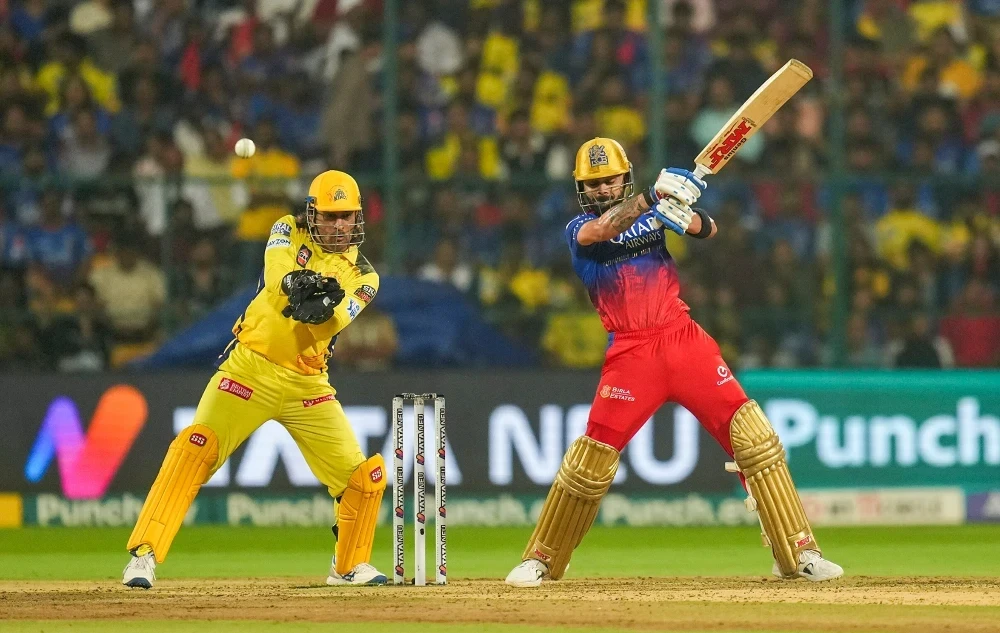 चिन्नास्वामी स्टेडियम में CSK और RCB मैच के दौरान DJ विवाद को लेकर उठता विवाद, BCCI जांच करता हुआ।