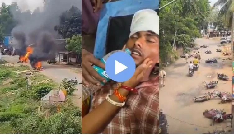 West Bengal Election Violence, Dantan, Bjp Candidate Attack Tmc