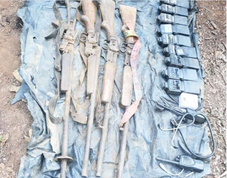 CG News,Naxal Dump Recovered, Abujhmad Forests, BSF, Narayanpur,Chhattisgarh