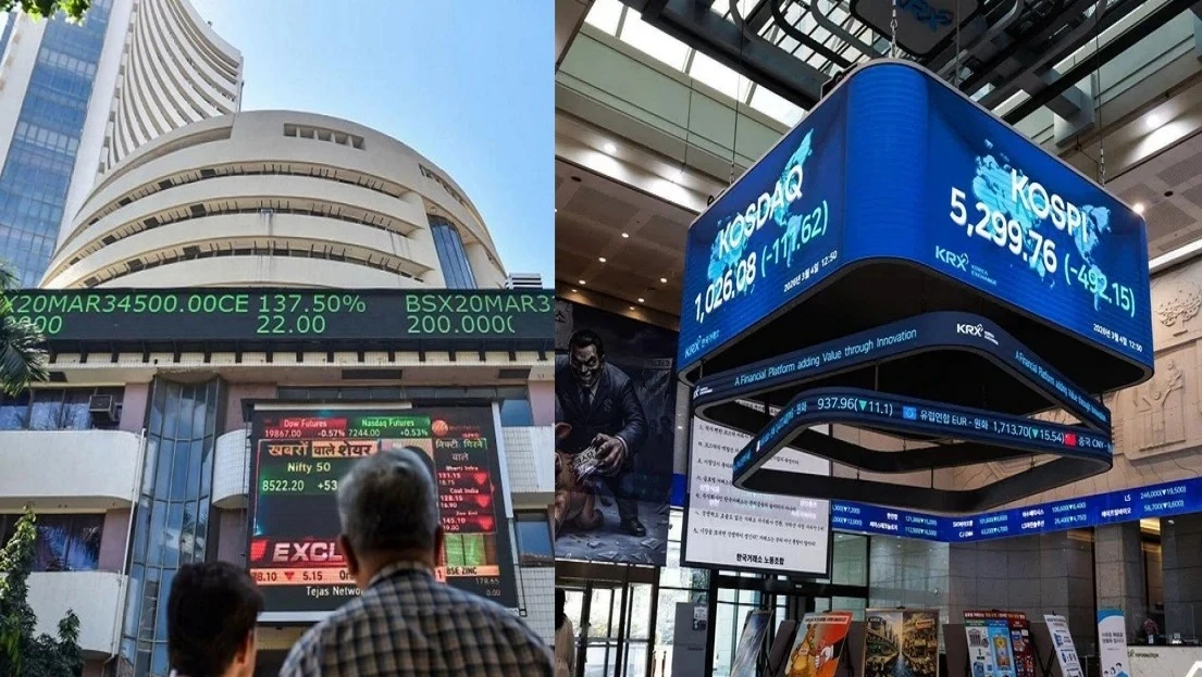 Taiwan-Indian Share Market