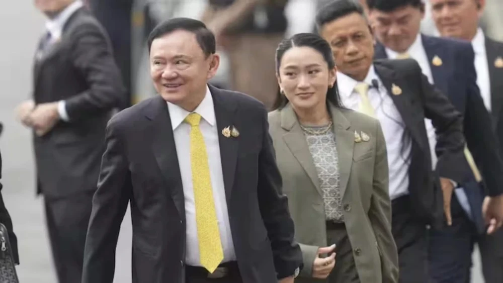 Former PM Thaksin Shinawatra