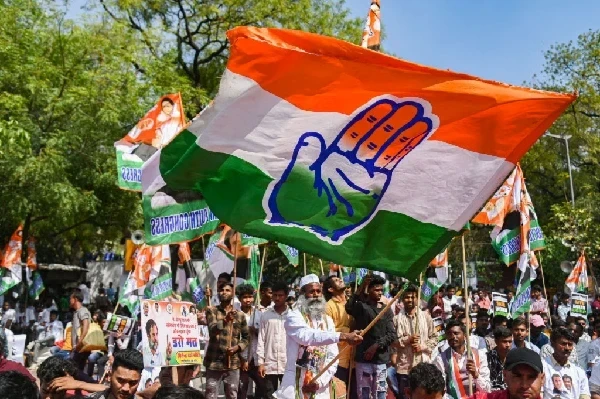 Congress protest at Jantar Mantar