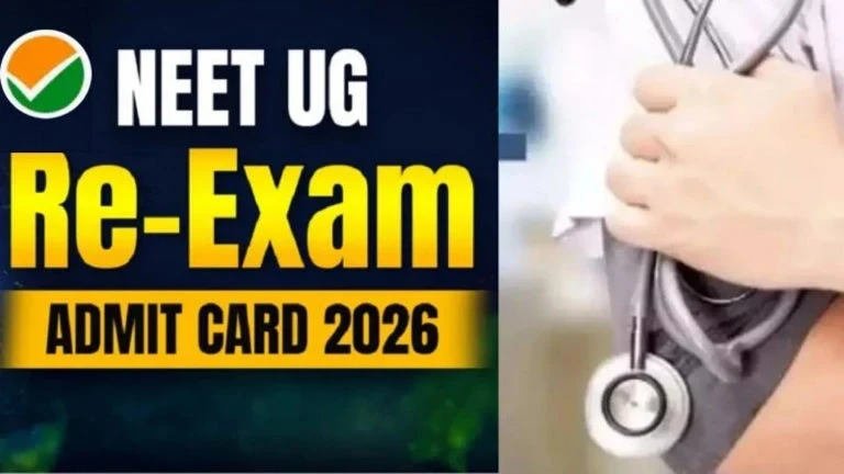 NEET UG Re-Exam Admit Card