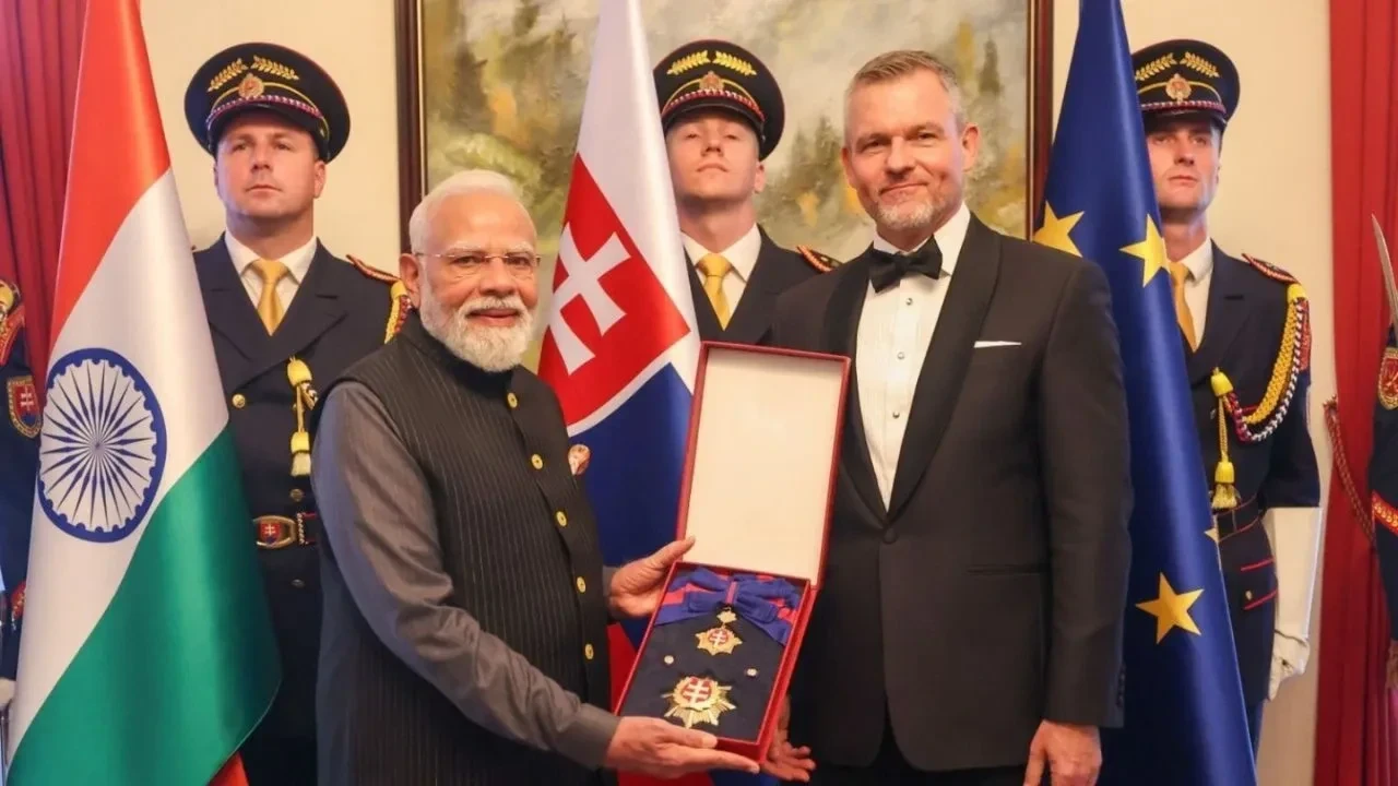 PM Modi Slovakia Highest State Honor