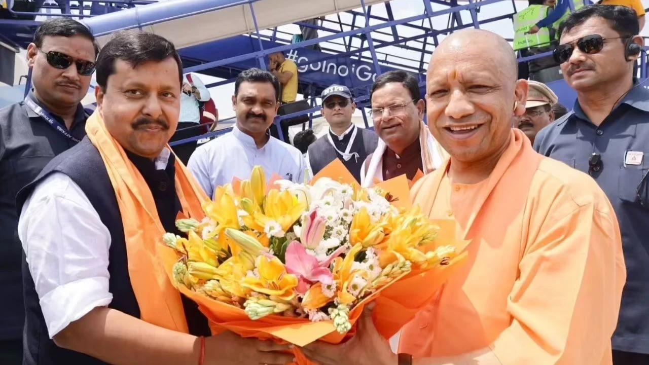 Nitin Nabin Lucknow Visit