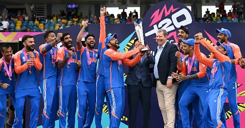 Team India Return From Barbados