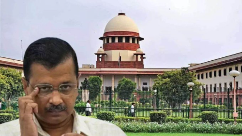 "Delhi Chief Minister Arvind Kejriwal files a petition in the Supreme Court contesting the Delhi High Court's refusal to overturn his arrest by the CBI in the Delhi Excise Policy case."