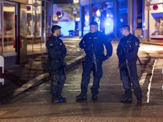 "Police arresting a 26-year-old suspect in Solingen, Germany, following a knife attack that resulted in three deaths and eight injuries. ISIS has claimed responsibility, though no concrete evidence has been provided."